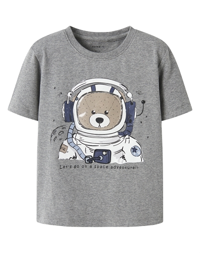 Name it - NMMDilka T-shirt - Grey Melange